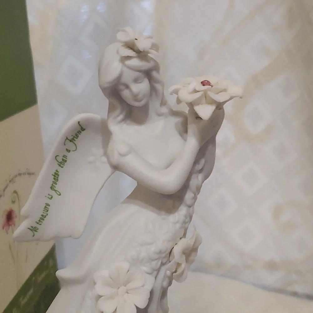 NIB  Angel porcelain "Friend"          by Pavillion Gift Co. #72040 - Picture 2 of 7